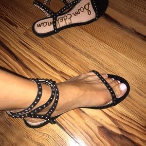 Suede studded Sam Edelman sandals